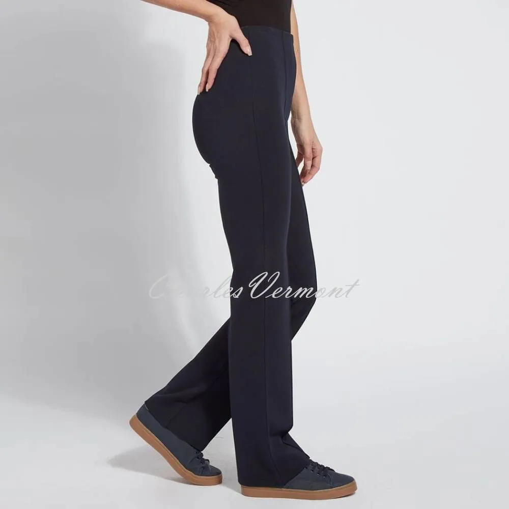 Lysse ‘Elysse’ Wide Leg Ponte Trouser – Style 2288 (Midnight Blue)