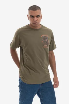 Maharishi cotton t-shirt green color