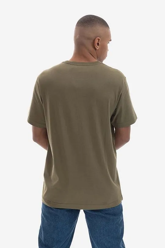 Maharishi cotton t-shirt green color