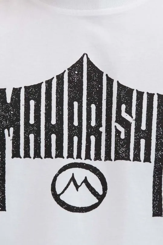 Maharishi cotton t-shirt white color