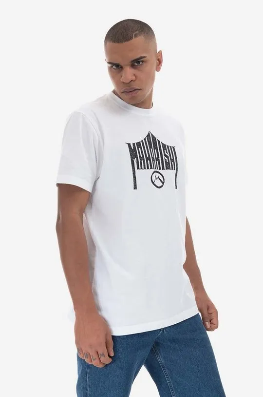 Maharishi cotton t-shirt white color