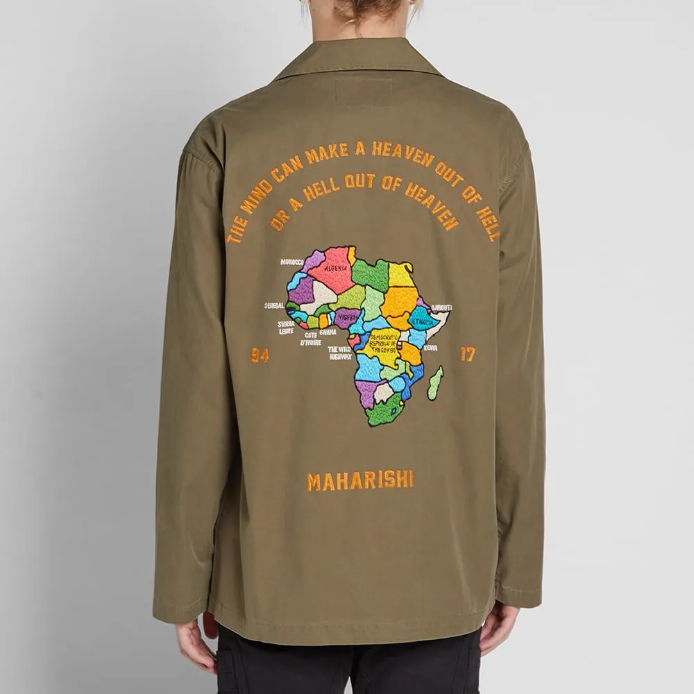 Maharishi Tour d'Afrique OvershirtMaha Olive