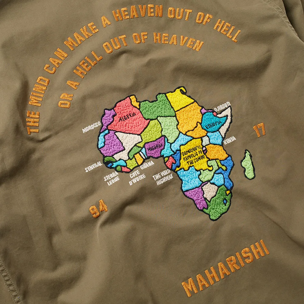 Maharishi Tour d'Afrique OvershirtMaha Olive