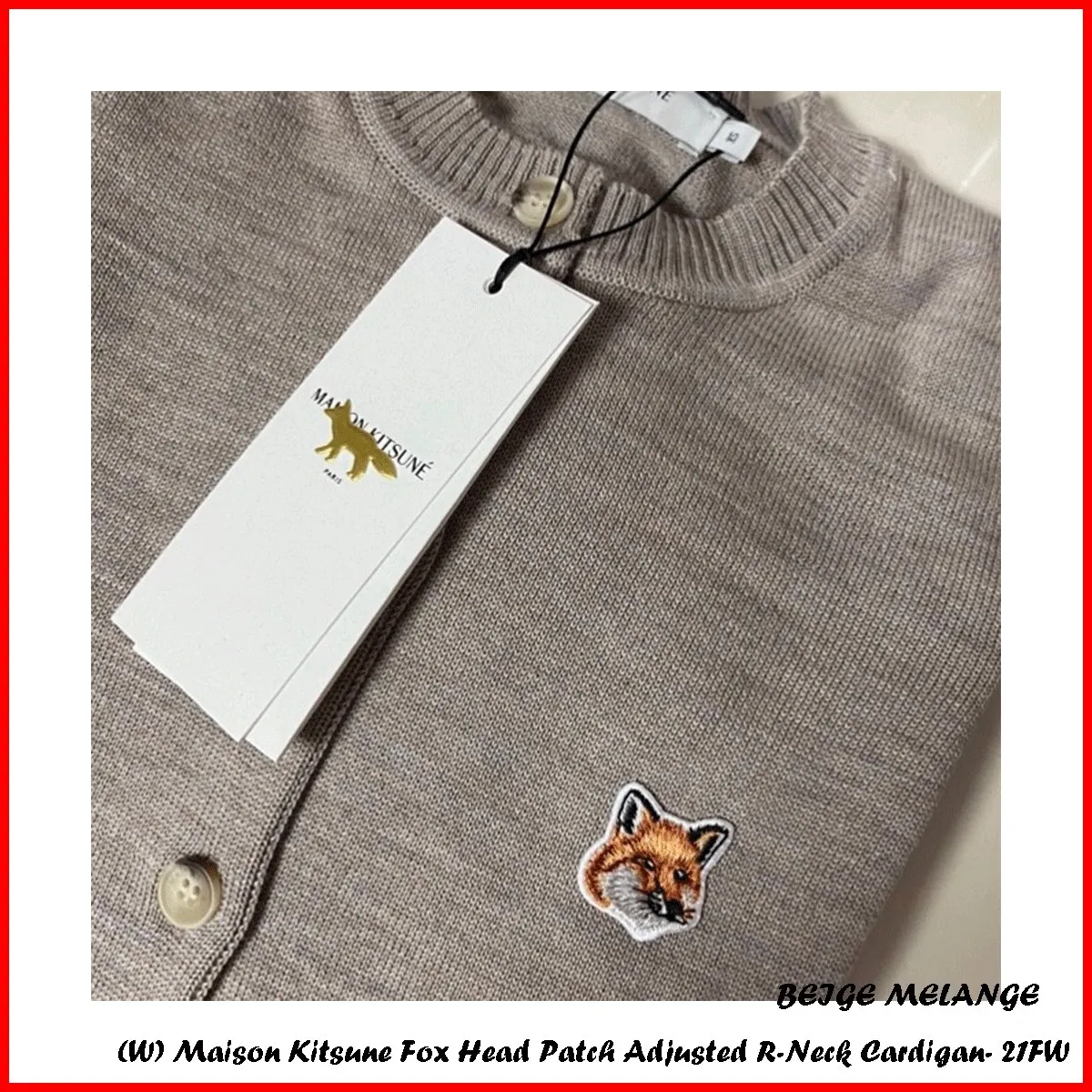 MAISON KITSUNE  |Casual Style Unisex Street Style Party Style Office Style