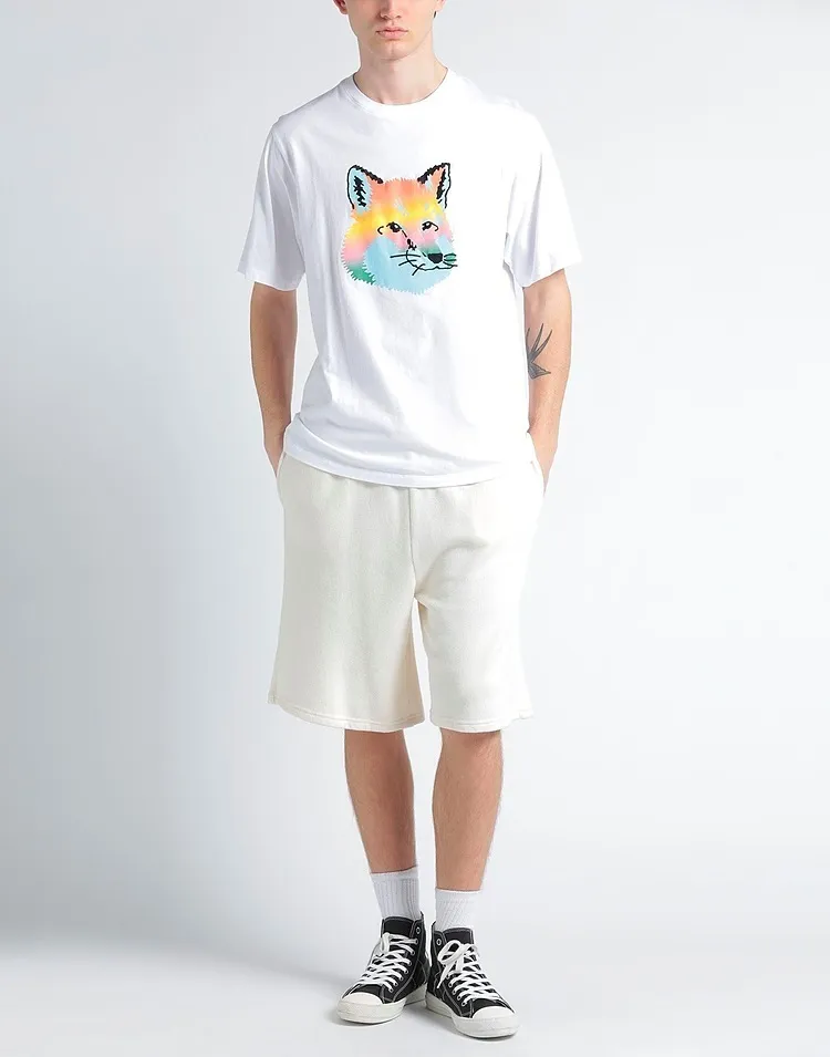 MAISON KITSUNE  |Short Sleeves Designers T-Shirts