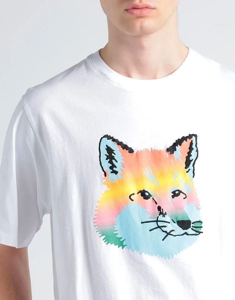 MAISON KITSUNE  |Short Sleeves Designers T-Shirts