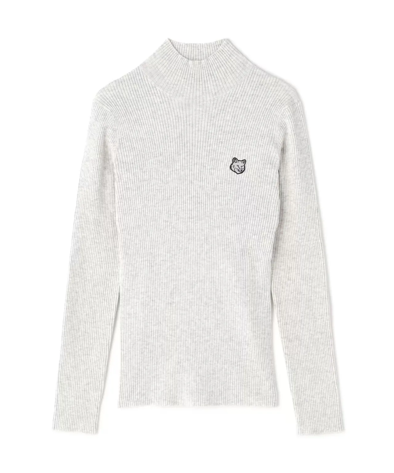 MAISON KITSUNE  |Street Style Plain Logo V-neck & Crew neck