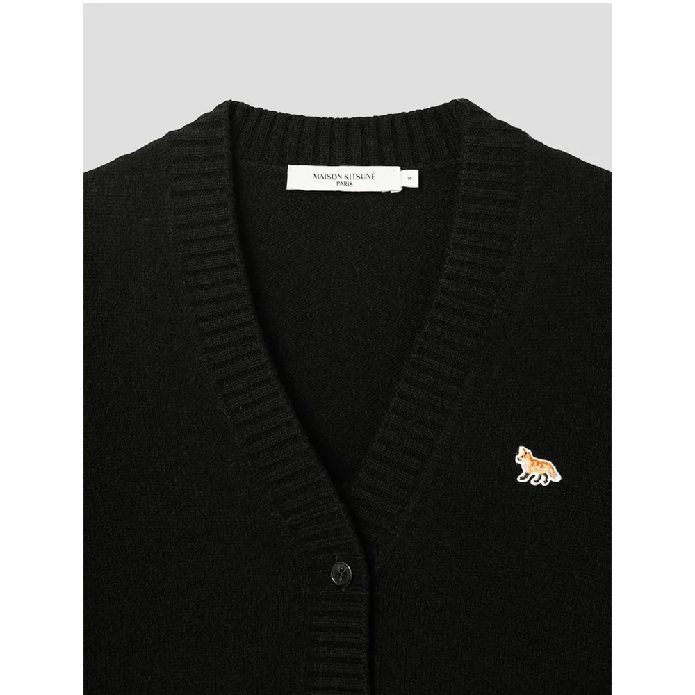 MAISON KITSUNE  |Unisex Plain Other Animal Patterns Logo Cardigans