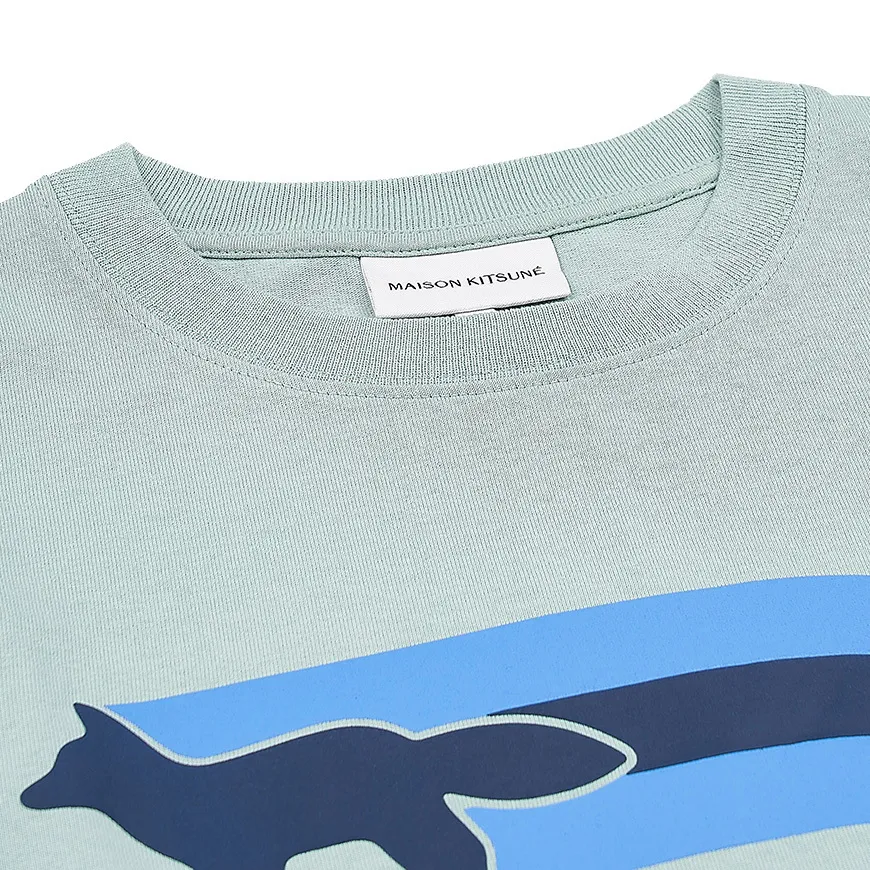 MAISON KITSUNE  |Unisex Street Style Cotton Short Sleeves Logo Designers