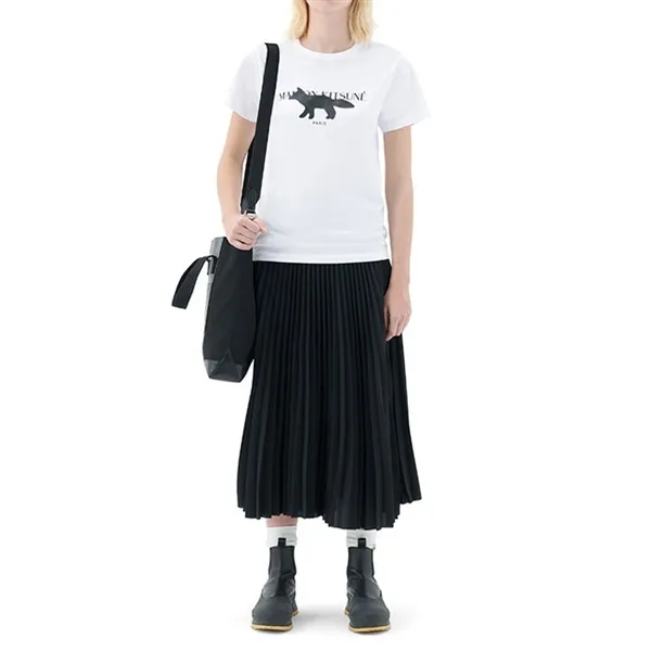 MAISON KITSUNE  |Unisex U-Neck Plain Other Animal Patterns Cotton