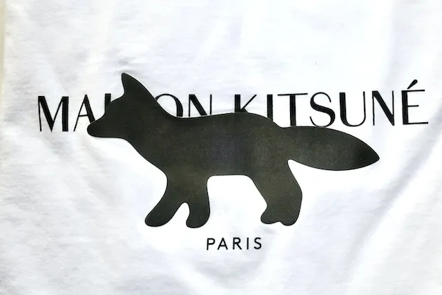 MAISON KITSUNE  |Unisex U-Neck Plain Other Animal Patterns Cotton