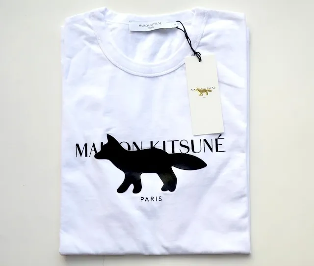 MAISON KITSUNE  |Unisex U-Neck Plain Other Animal Patterns Cotton