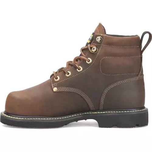 Matterhorn  Men's D30 6 Steel Toe WP Metguard Work Boot -Brown- MT2520