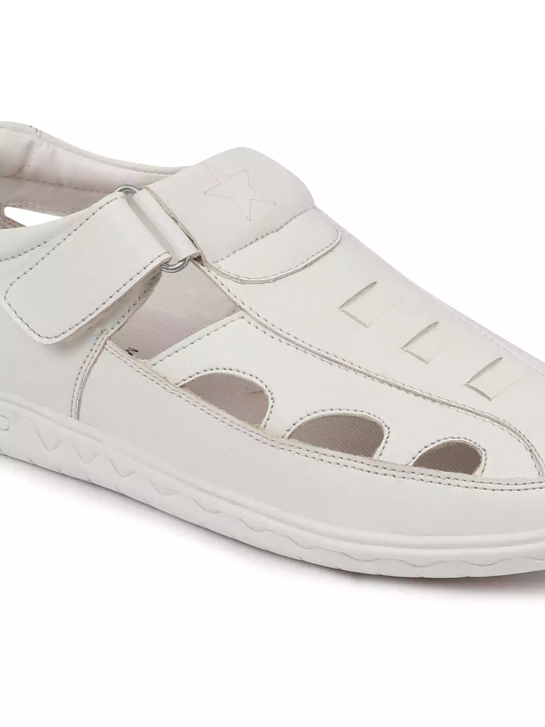 Men White Shoe Style Fashion Sandals