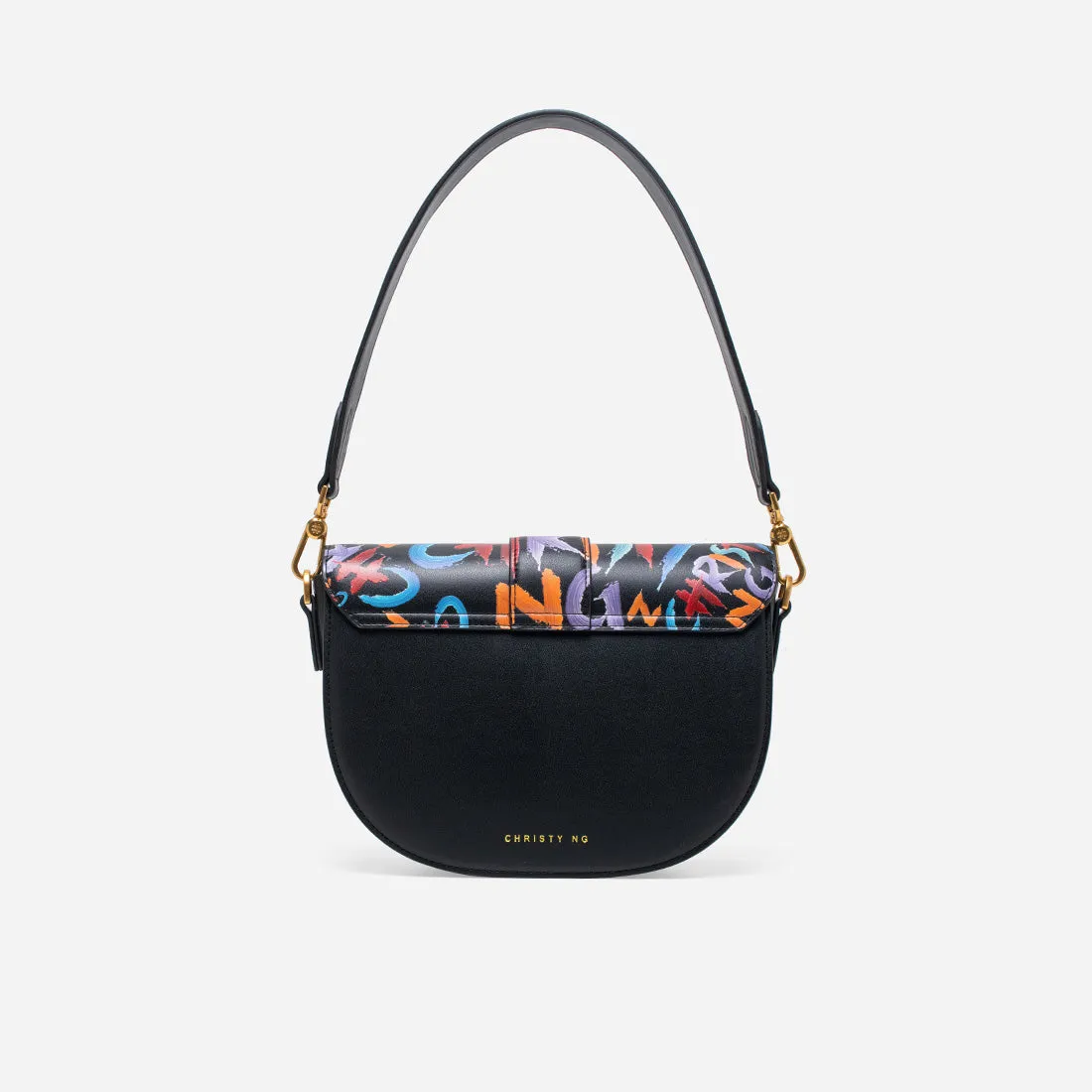 Millie Print Edition Saddle Bag