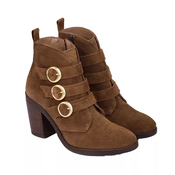 Nassima Women's Tours 005 Brown Suede