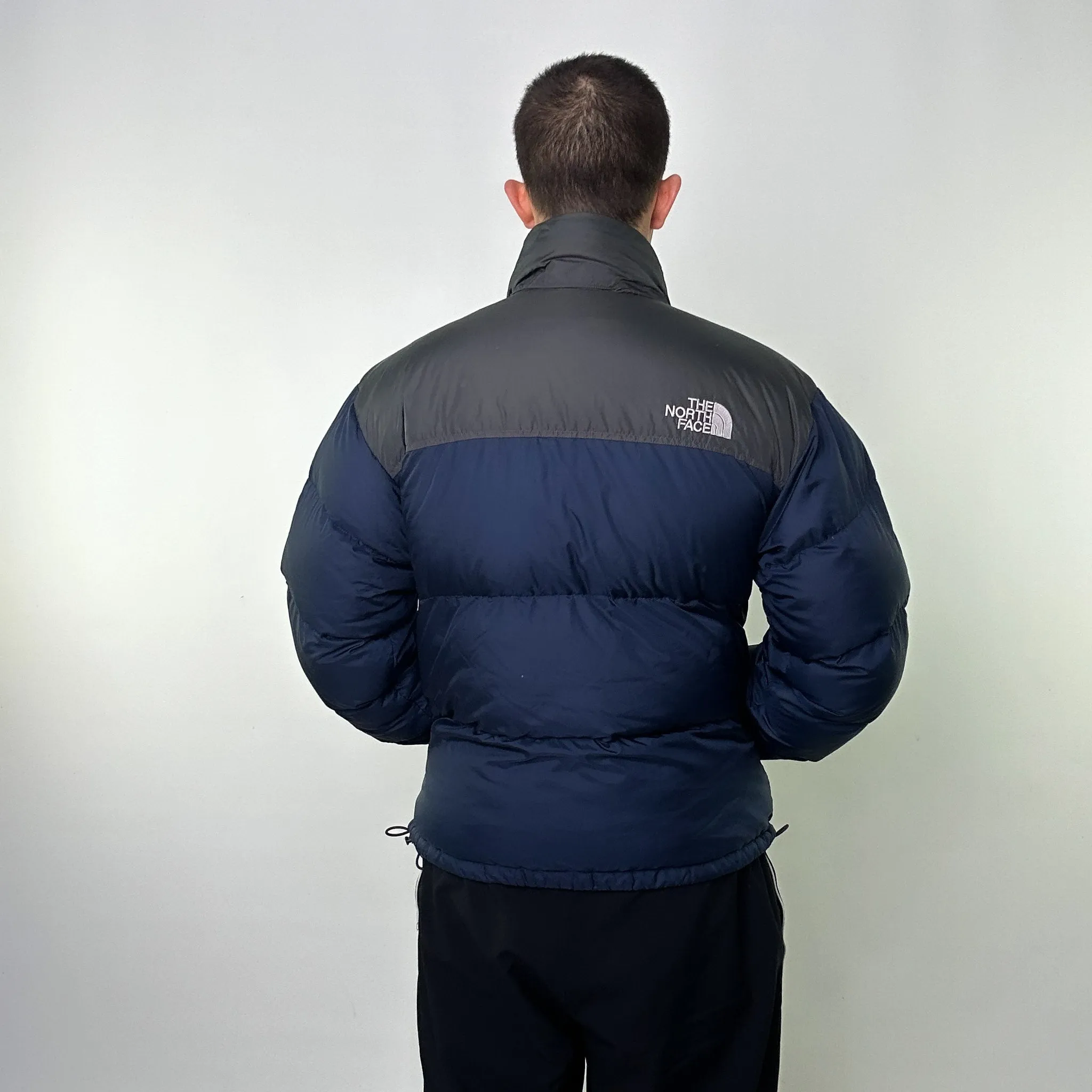 Navy Blue 90s The North Face 700 Series Nuptse Puffer Jacket Coat (L)