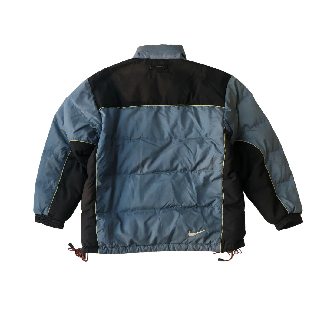 Nike ACG Vintage Blue/Black Down Puffer Jacket XL