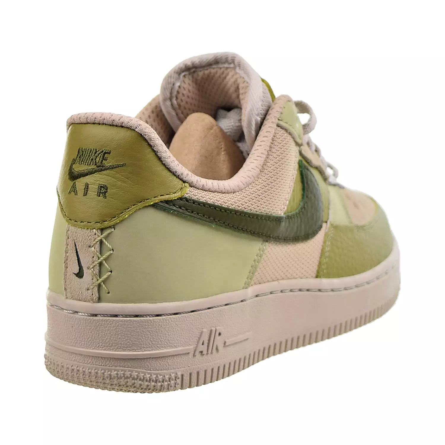 Nike Air Force 1 Women's Shoes Light Bone-Rough Green