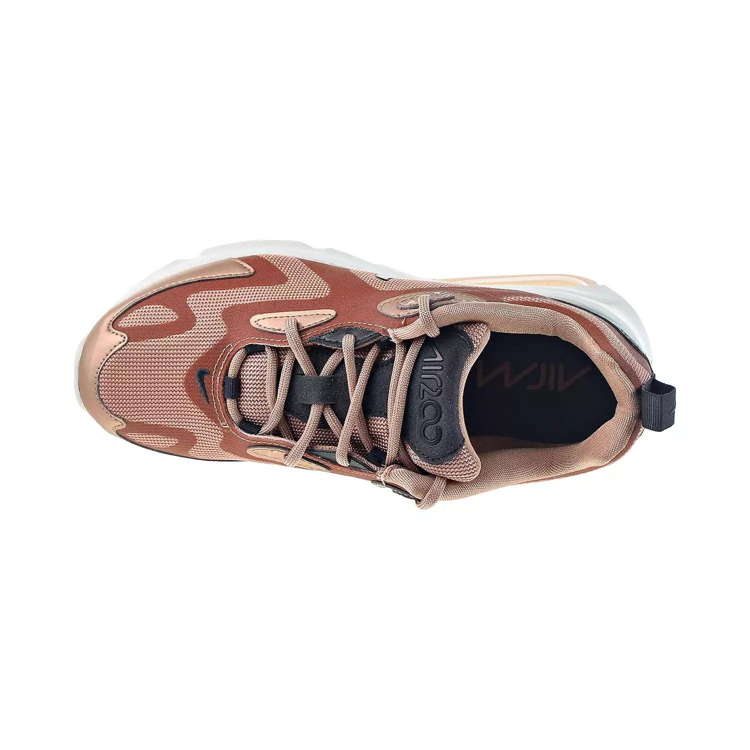 Nike Air Max 200 Holiday Sparkle Women's Shoes Metallic Red-Bronze