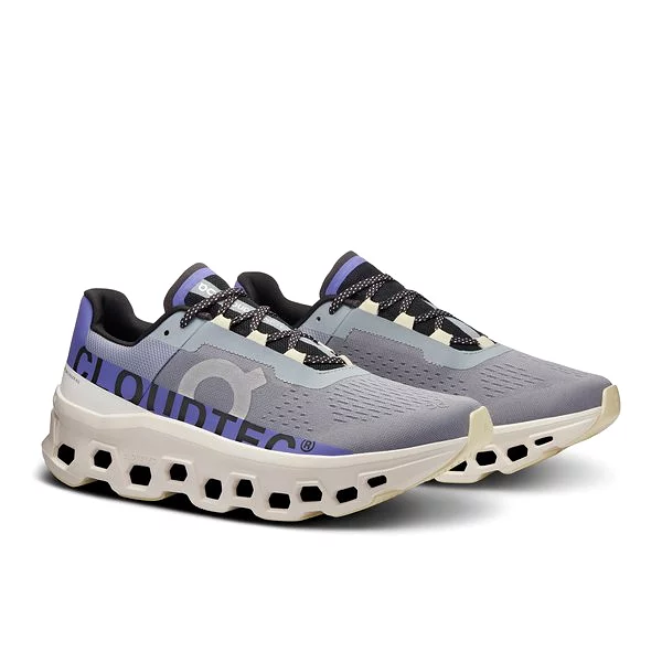 On Men's Cloudmonster - Mist/Blueberry