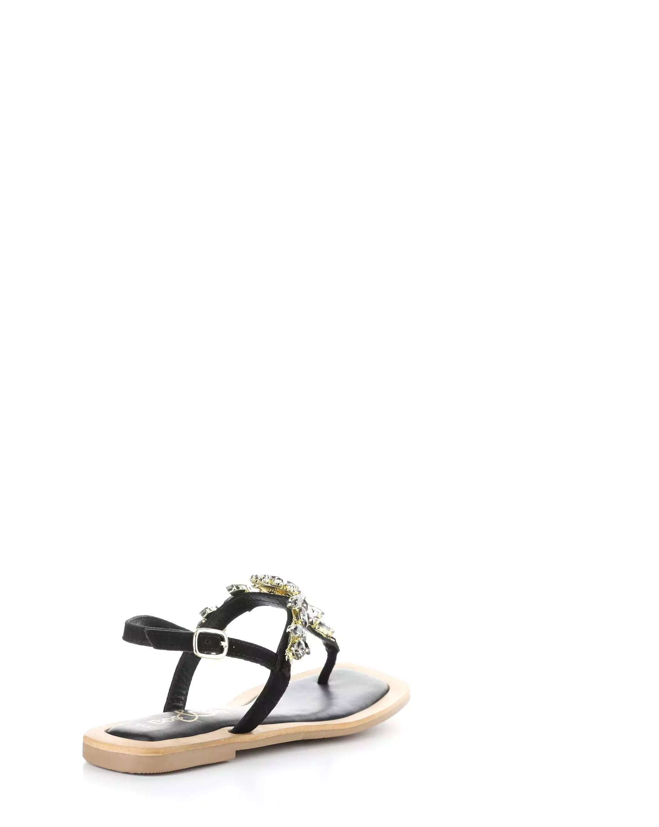 OTU BLACK/SMOKE Buckle Sandals