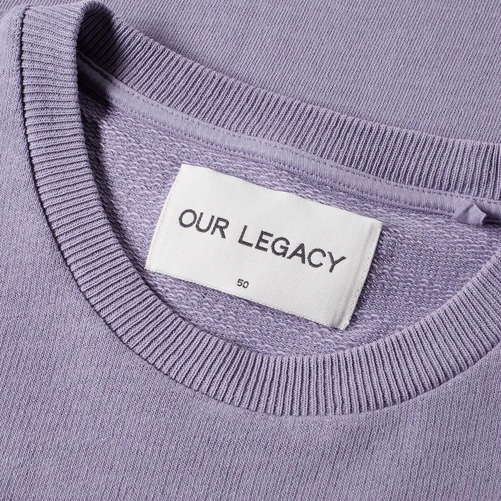 Our Legacy Box Crew SweatOrchid