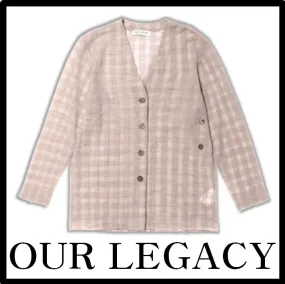 OUR LEGACY  |Casual Style Street Style Logo Cardigans