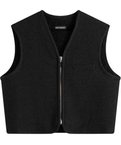 Our Legacy Men's Boucle Wool Top Vest