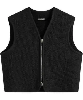 Our Legacy Men's Boucle Wool Top Vest