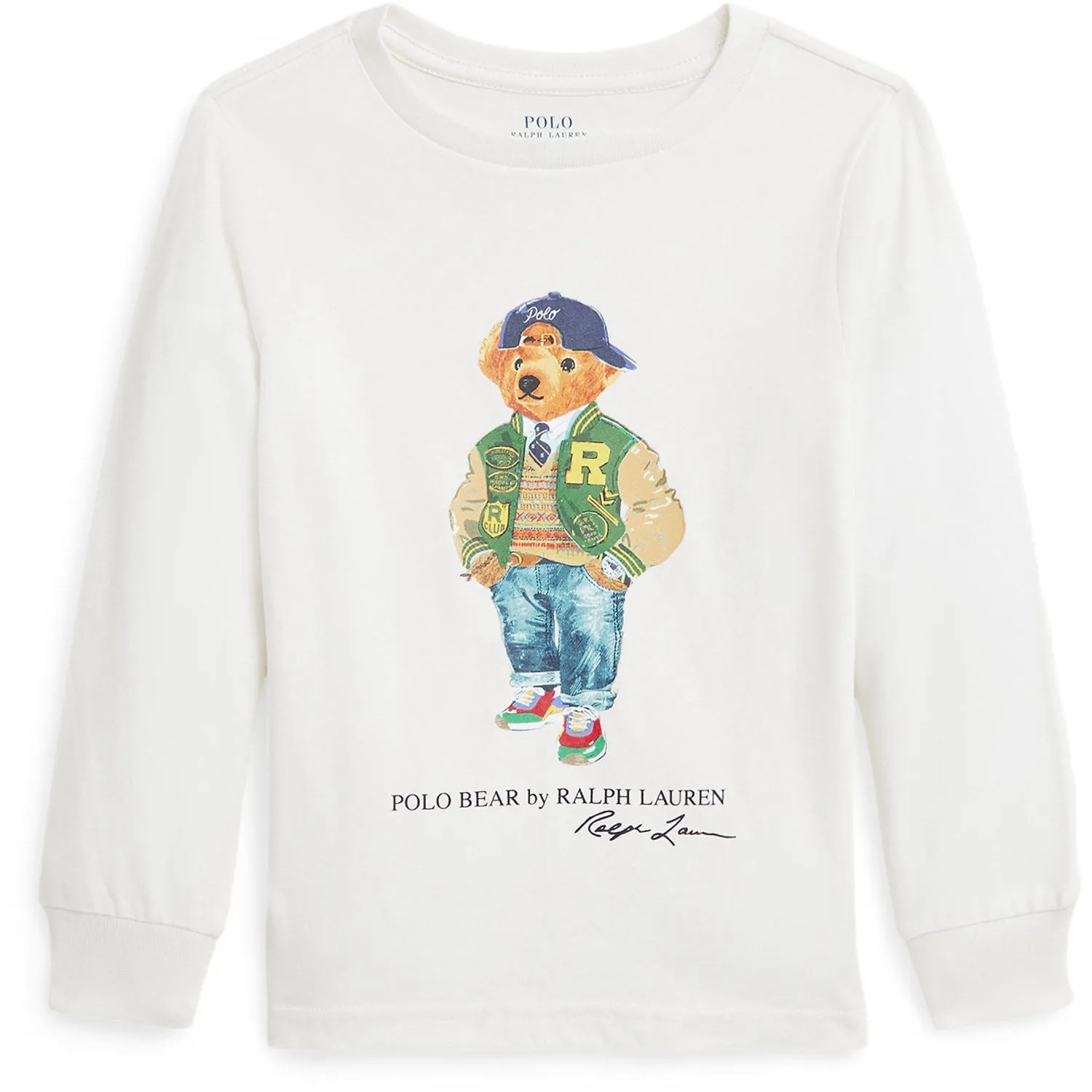 Polo Ralph Lauren Deckwash white Bear Blouse