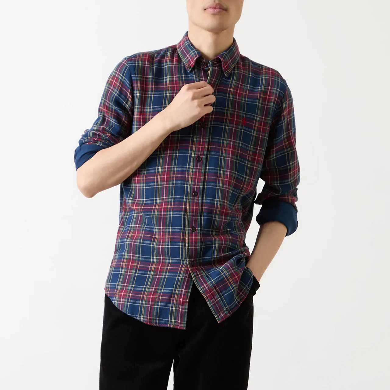 POLO RALPH LAUREN Double-Faced Check Print Shirt - Multi