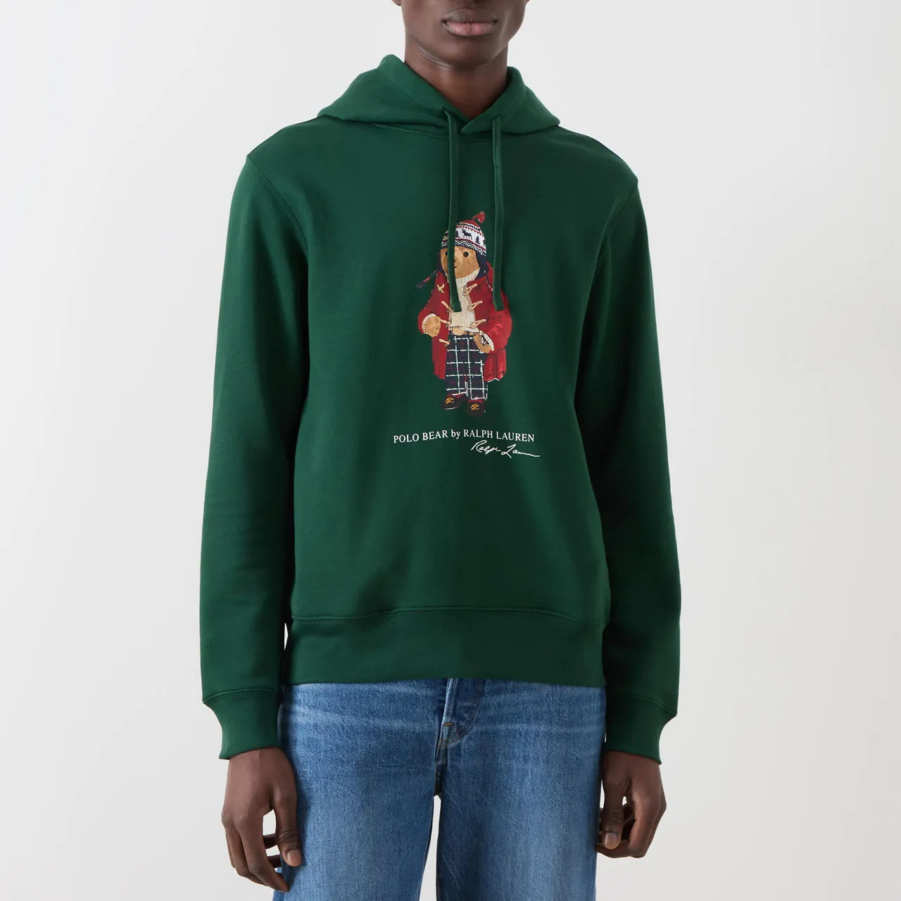 POLO RALPH LAUREN Holiday Bear Hoodie - Green