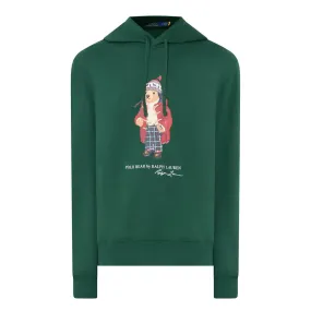 POLO RALPH LAUREN Holiday Bear Hoodie - Green