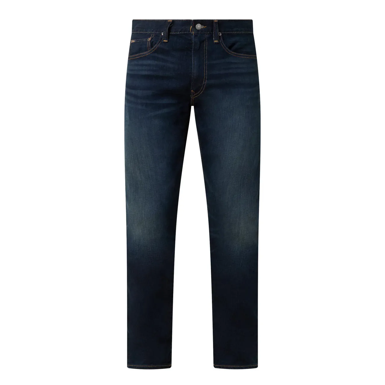 POLO RALPH LAUREN Sullivan Mid-Rise Slim Fit Jeans - Dark Blue