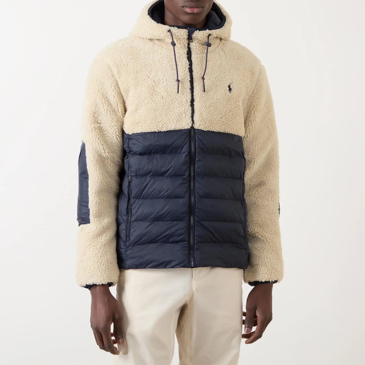 POLO RALPH LAUREN Terra Hybrid Hooded Jacket - Navy