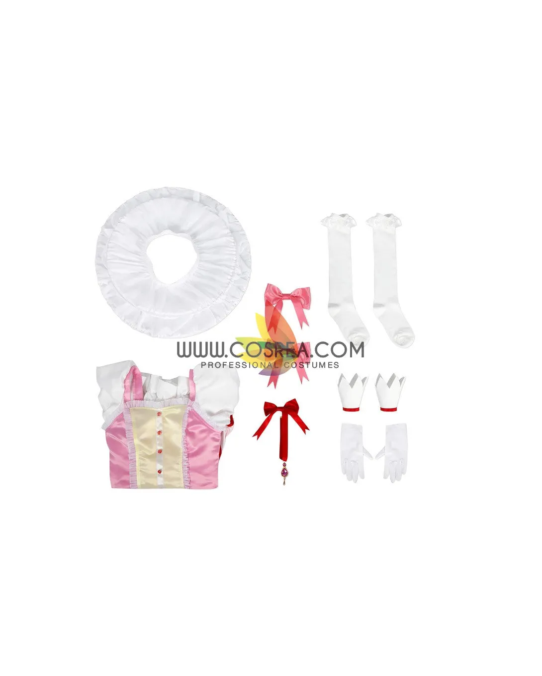 Puella Magi Madoka Kaname Matte Satin Custom Costume