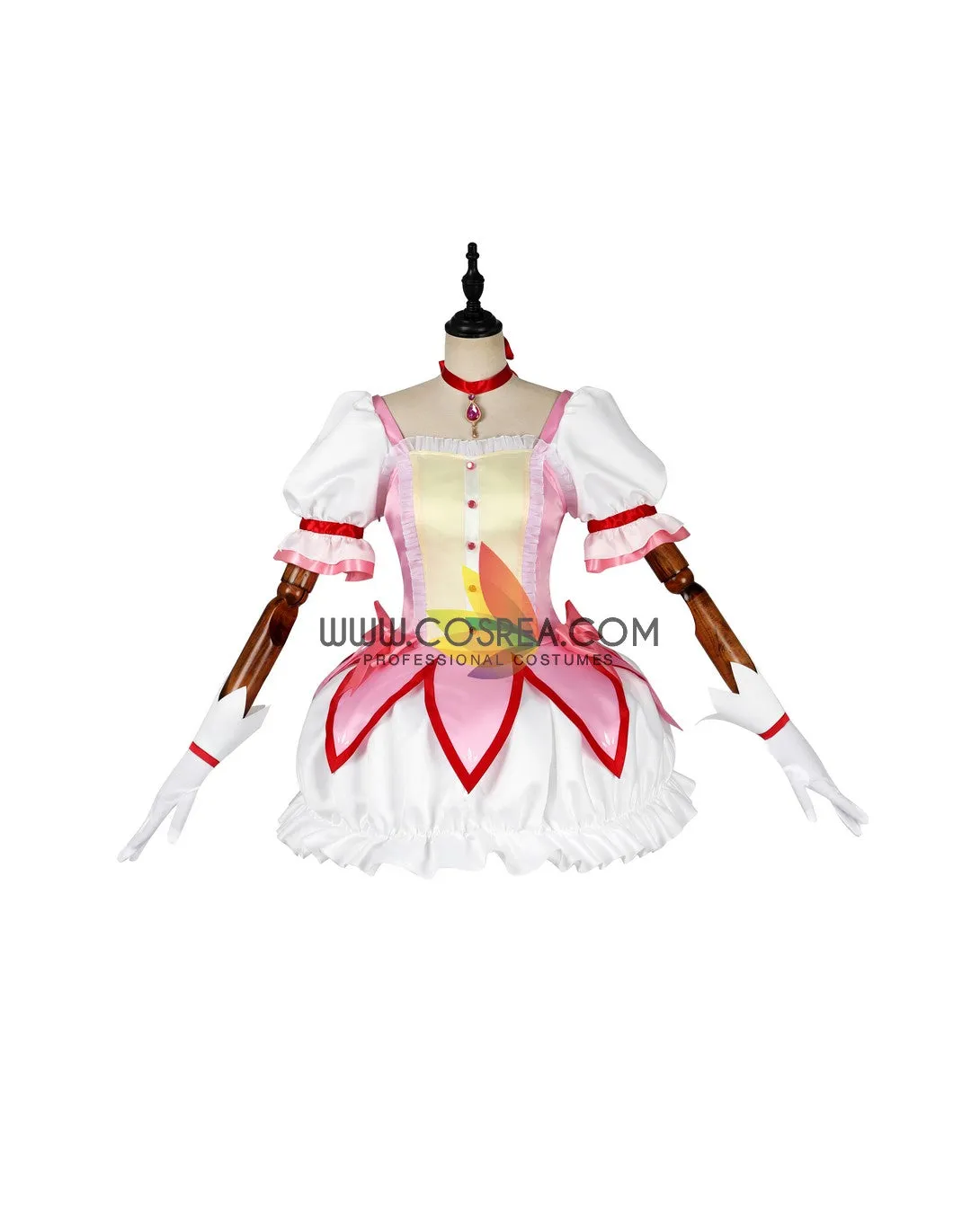 Puella Magi Madoka Kaname Matte Satin Custom Costume