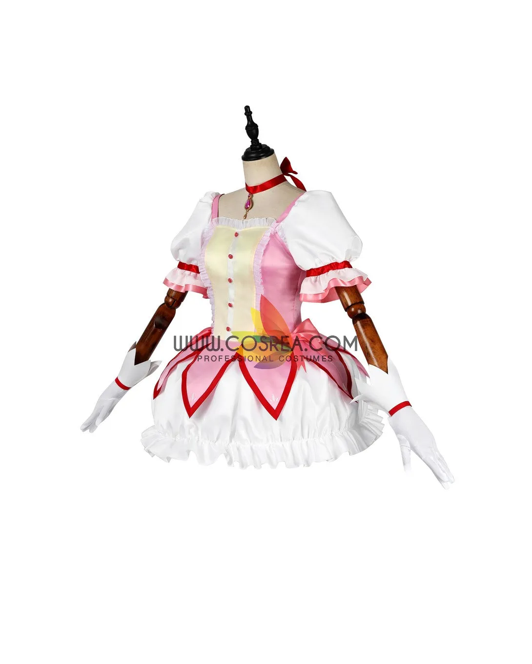 Puella Magi Madoka Kaname Matte Satin Custom Costume