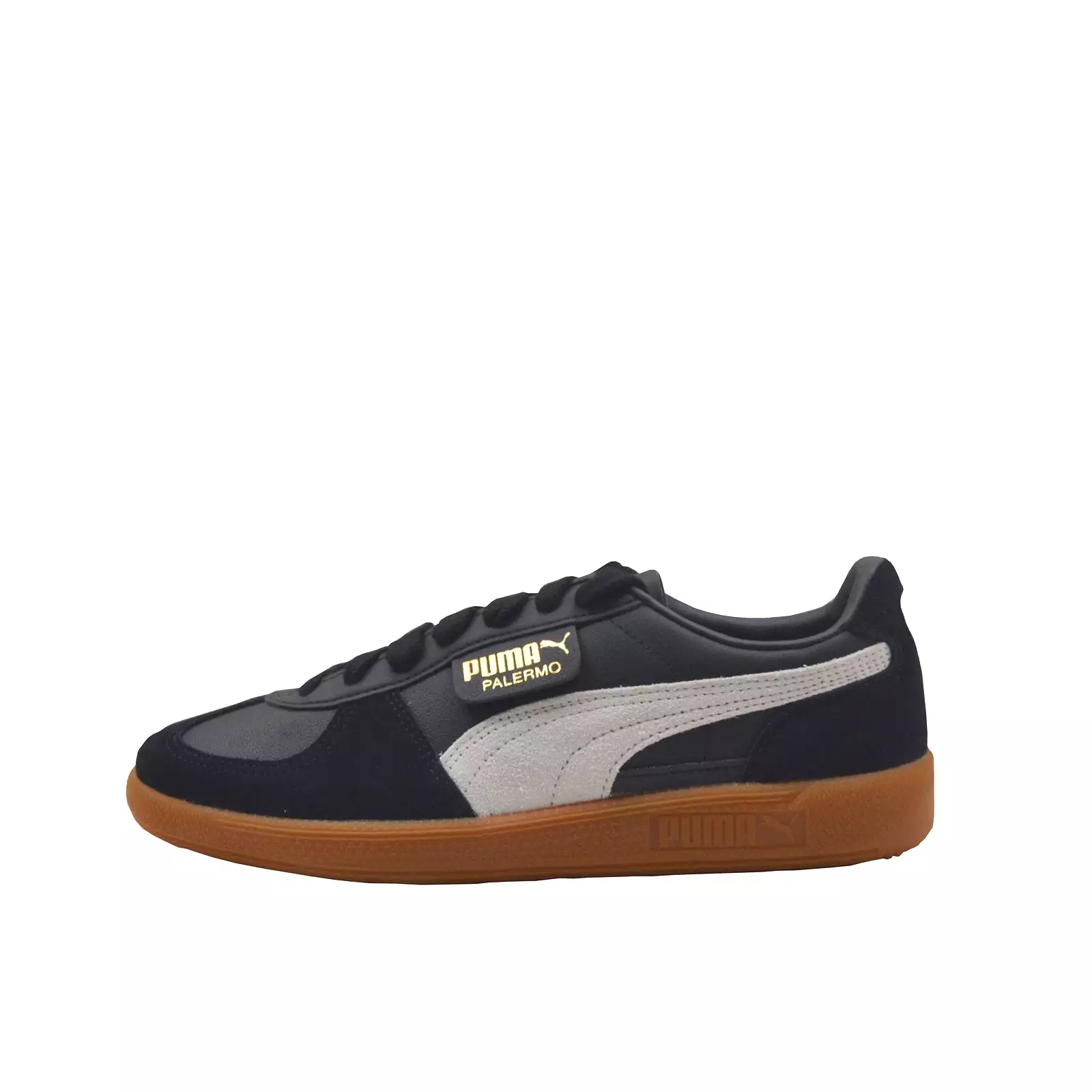 Puma Palermo Leather 39646403 (Puma Black / Feather Gray / Gum)