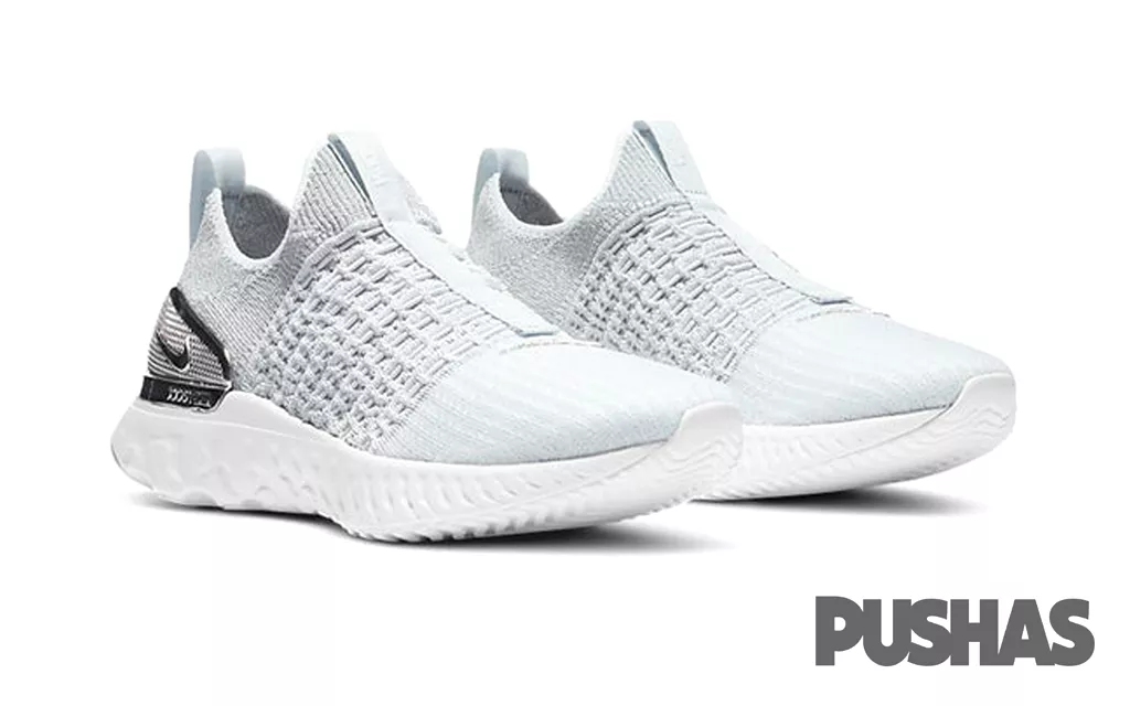 React Phantom Run Flyknit Premium 'Pure Platinum White' W (2020)