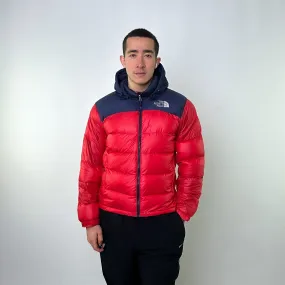 Red 90s The North Face 700 Series Puffer Jacket Coat (M)