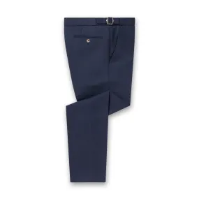 Remus - Massa Mix & Match Linen Trousers in Blue