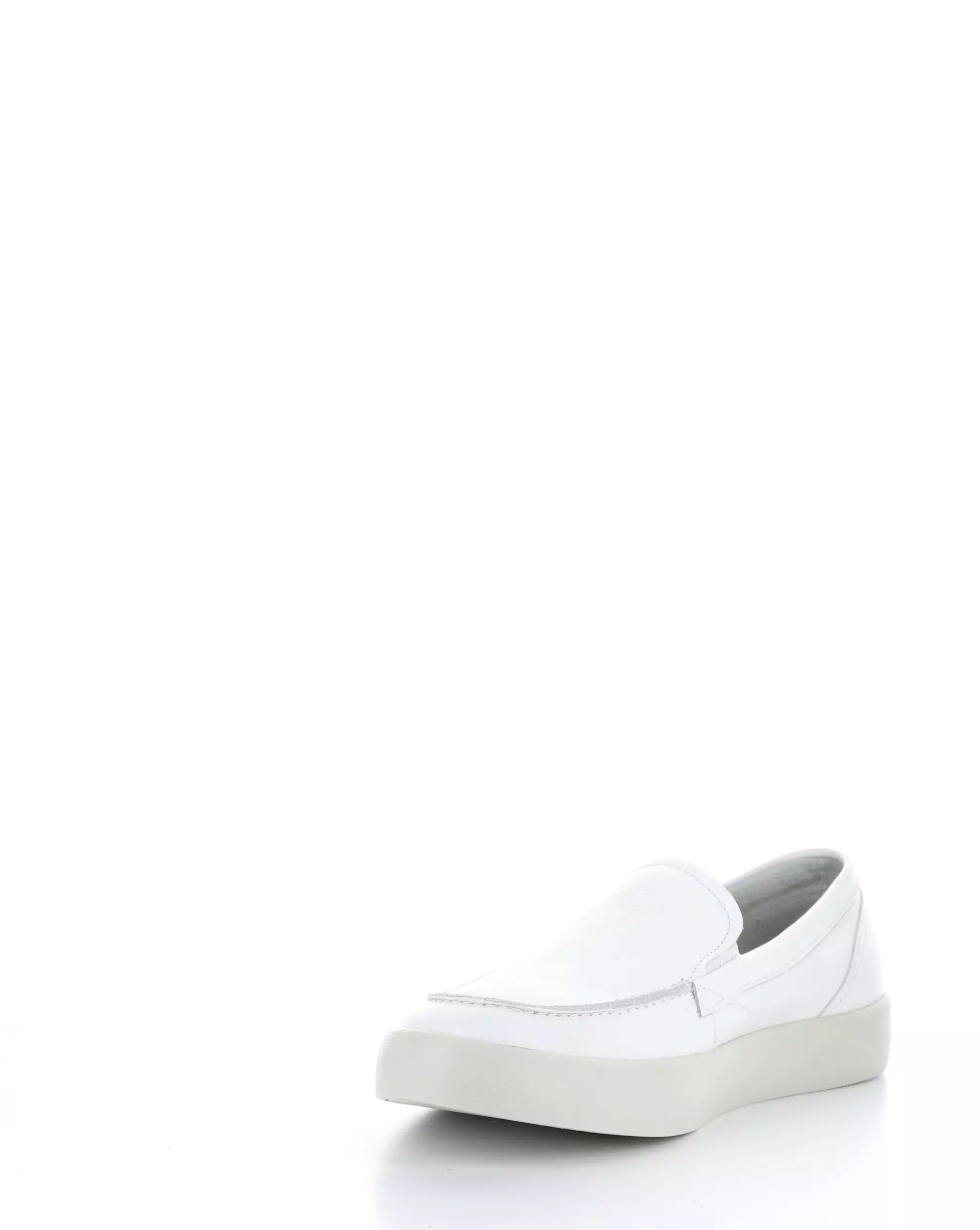 RUSY755SOF 001 WHITE Round Toe Shoes