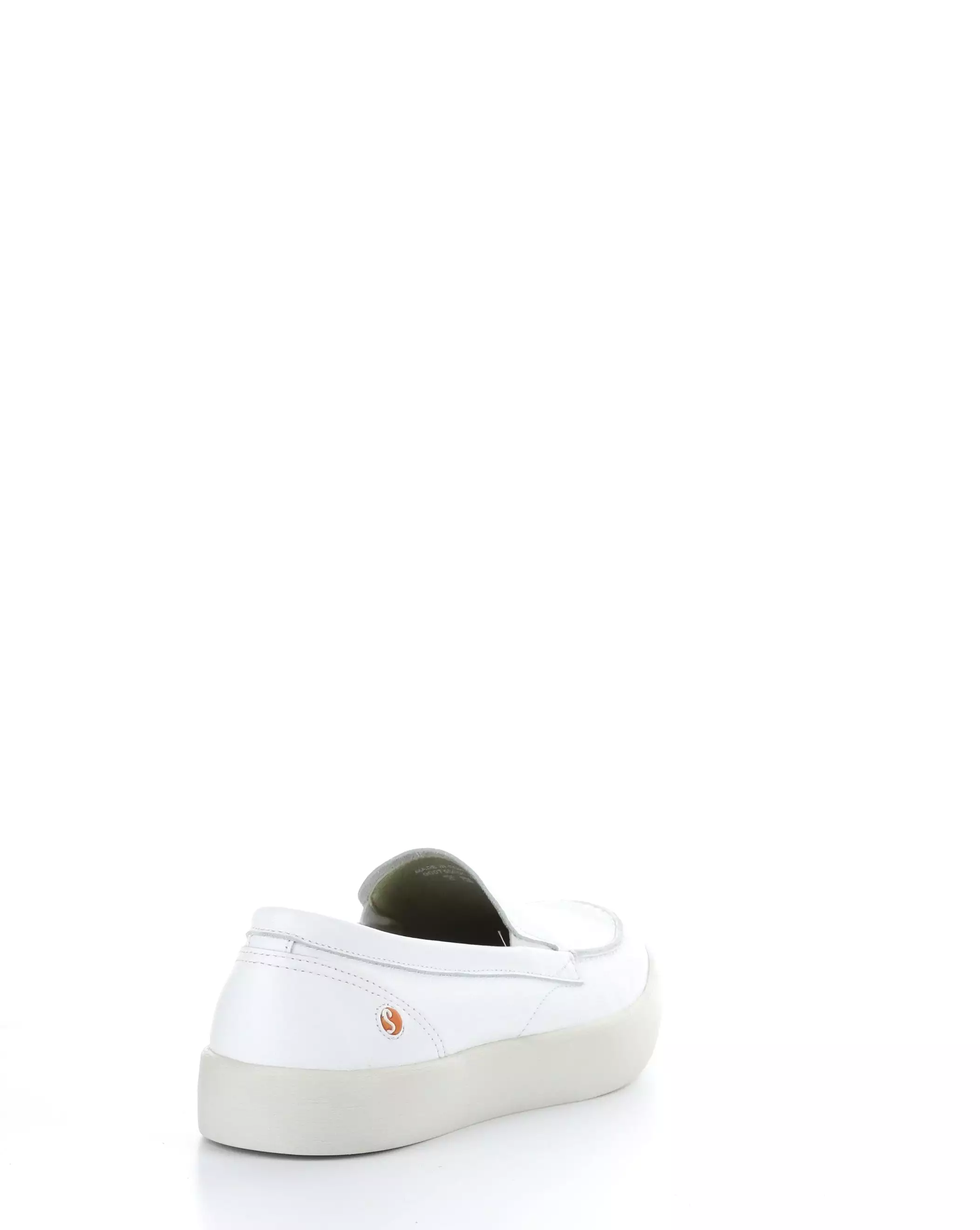 RUSY755SOF 001 WHITE Round Toe Shoes