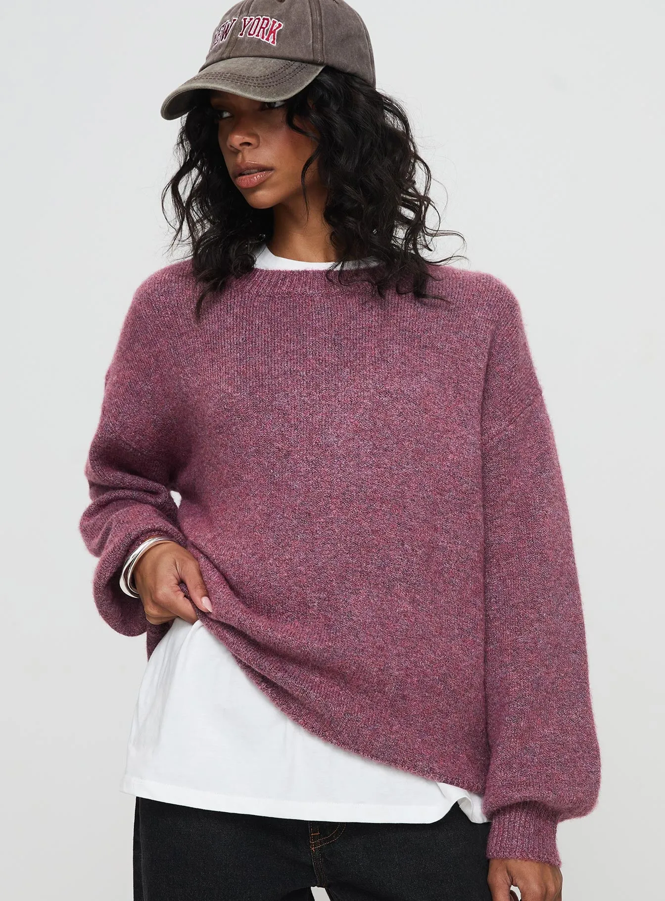 Ryanna Sweater Burgundy