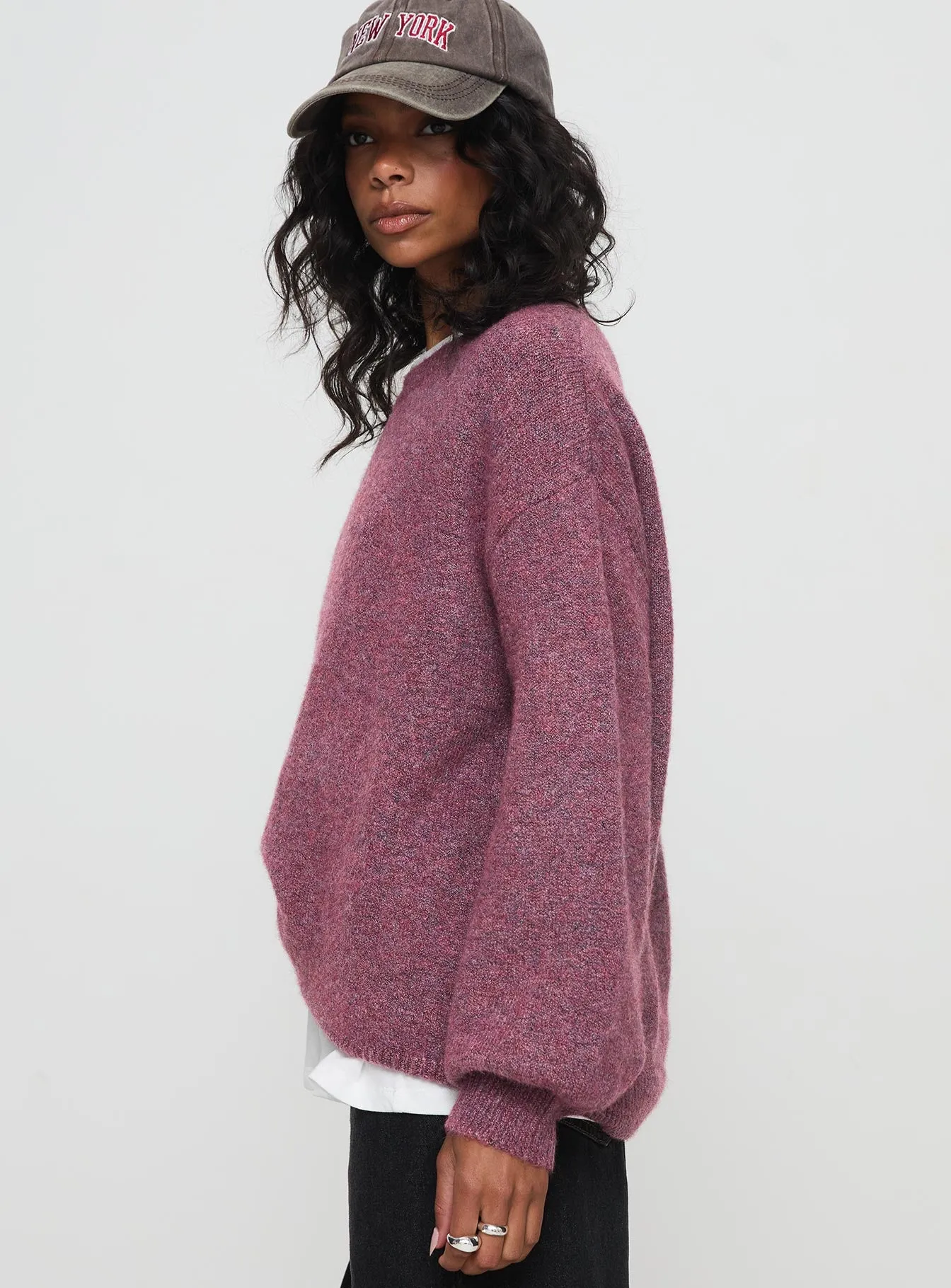 Ryanna Sweater Burgundy