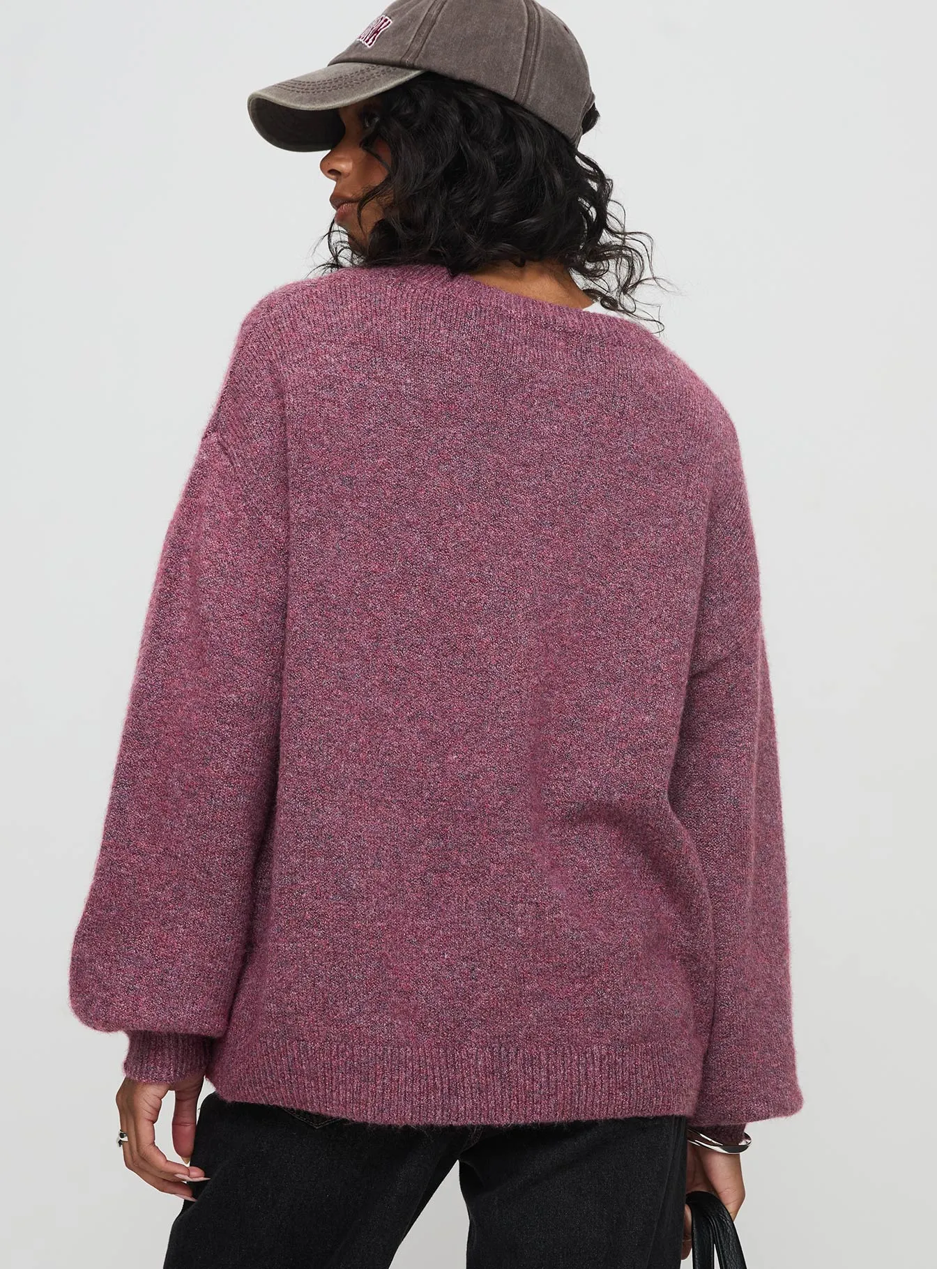 Ryanna Sweater Burgundy