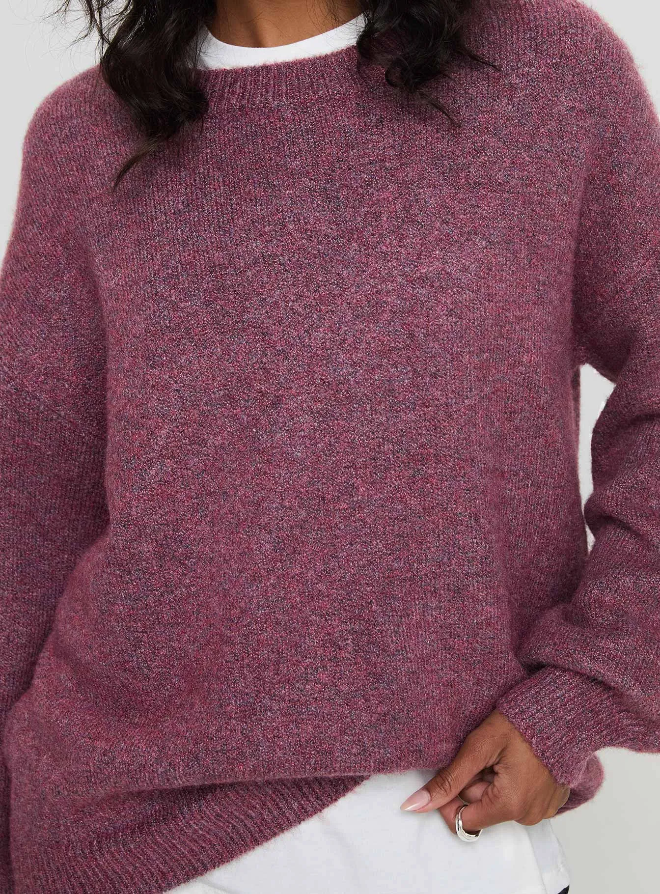 Ryanna Sweater Burgundy