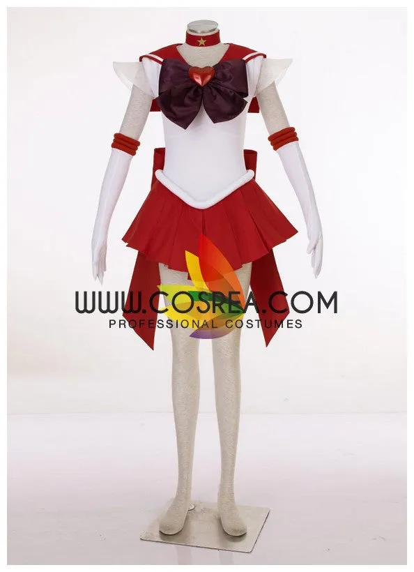 Sailormoon Super S Sailor Mars Rei Hino Cosplay Costume